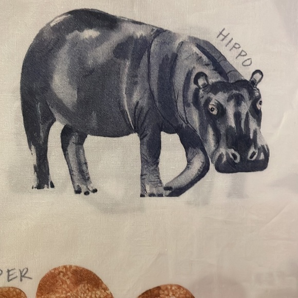 Pottery Barn Animals Top Flat Sheet - Brand New / Never Used - Picture 5 of 5